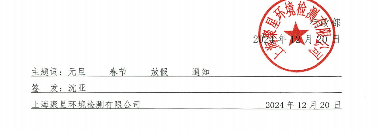 聚星檢測